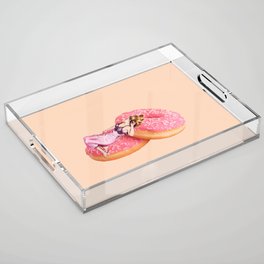 donut dreams Acrylic Tray