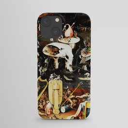 Bosch Garden Of Earthly Delights Panel 3 - Hell iPhone Case
