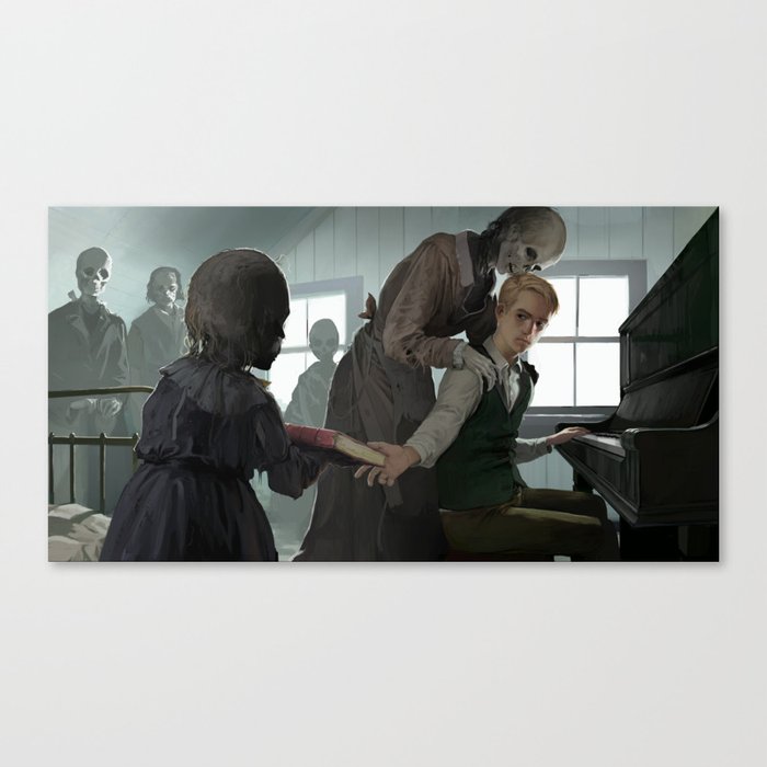 Those Who Play For Ghosts Canvas Print