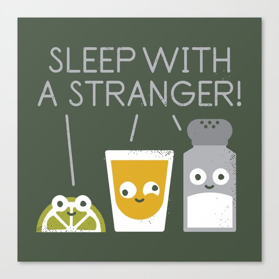 Sublimeinal Message Canvas Print