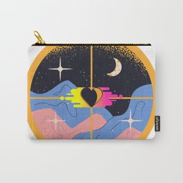 Night Scenery With Gradients Carry-All Pouch