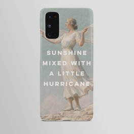 Sunshine Mixed With a Little Hurricane, Feminist Android Case