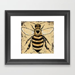 Bee Framed Art Print