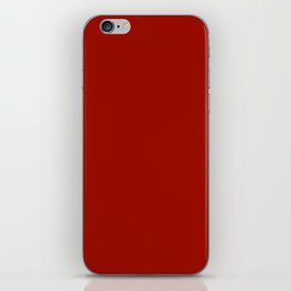 Dramatic Red iPhone Skin