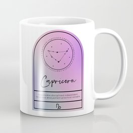 Capricorn Zodiac | Iridescent Arches Coffee Mug