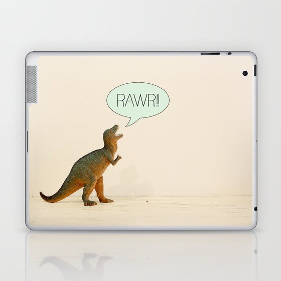 Dinosaur Rawr! Laptop & iPad Skin