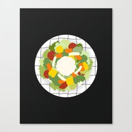 Healthy salad 2 Canvas Print