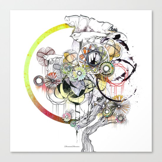 bouquet 3 Canvas Print