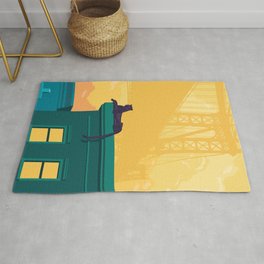 Urban jaguar Rug