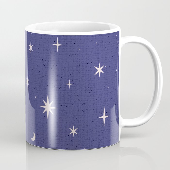 Starry night dark blue Coffee Mug