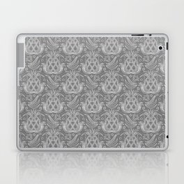 Pineapple Deco // Textured Grey Laptop Skin