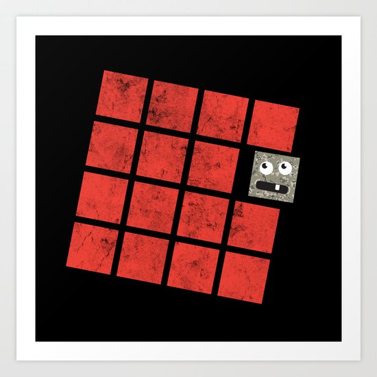 Just Trying to Fit In Art Print