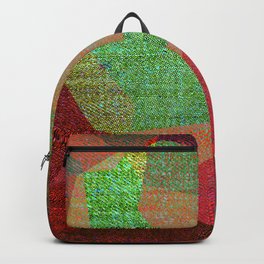 WORLD OF DREAMS Backpack | Multicolored, Pop Art, Graphicdesign, Geometric, Colored, Figurative, Digital, Figural, Red, Abstract 