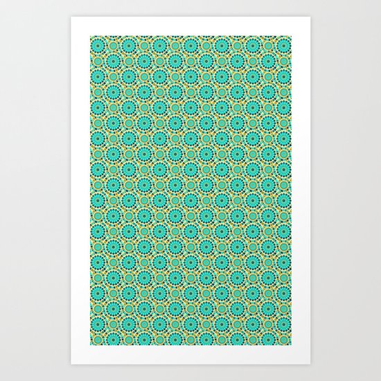 Mosaic Art Print