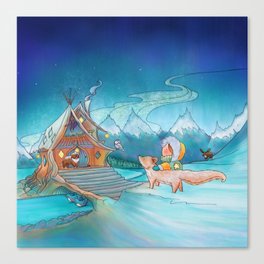 The Homecoming Canvas Print
