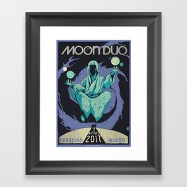 Moon Duo Framed Art Print