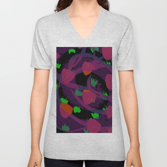 Abstract No 309 V Neck T Shirt