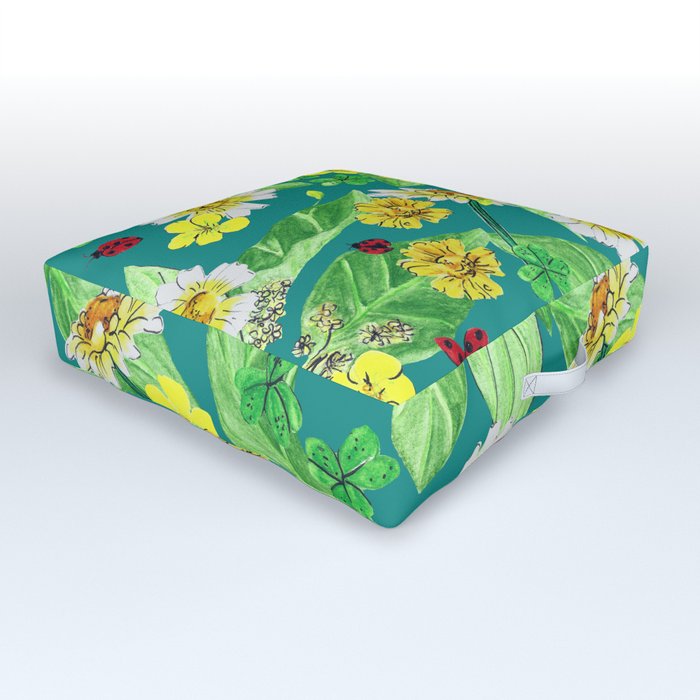 Spring Outdoor Floor Cushion