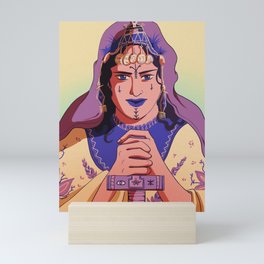 Amazigh Warrior Mini Art Print