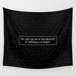 Labyrinth Quote - Looking for Alaska Wall Tapestry