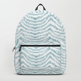 Turquoise zebra pattern "Sebrina" Backpack