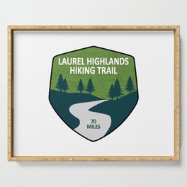 Laurel Highlands Hiking Trail Serving Tray