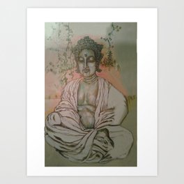 Buddha Art Print | Calm, Meditationmats, Serenity, Yogamats, Spiritual, Buddha, Calming, Peaceful, Mantras, Gifts 
