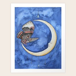 Vintage Moon Art Prints For Any Decor Style Society6