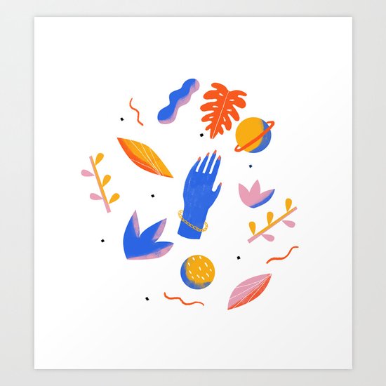 Planets Art Print