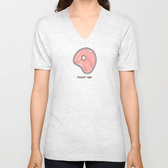 Pocket Ham! Unisex V-Neck