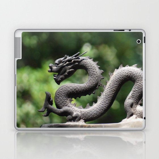 China Photography - A Fengshui Dragon On The Roof Laptop & iPad Skin