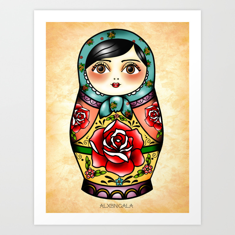 matryoshka art