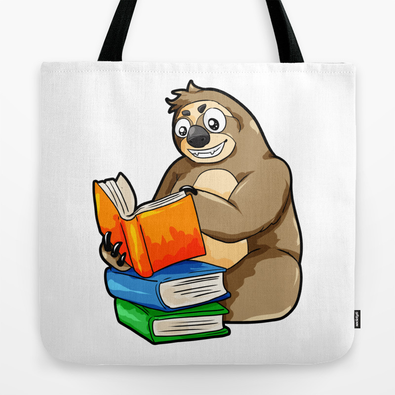 sloth book bags