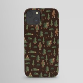 Bigfoot Forest iPhone Case