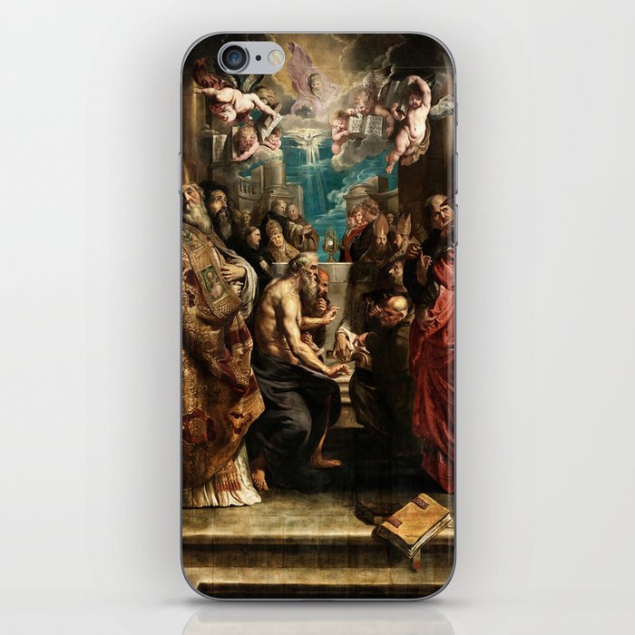 Disputation of the Holy Sacrament by Peter Paul Rubens iPhone Skin