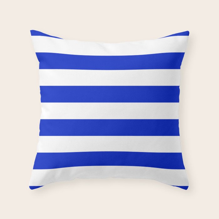 cobalt blue throw pillows