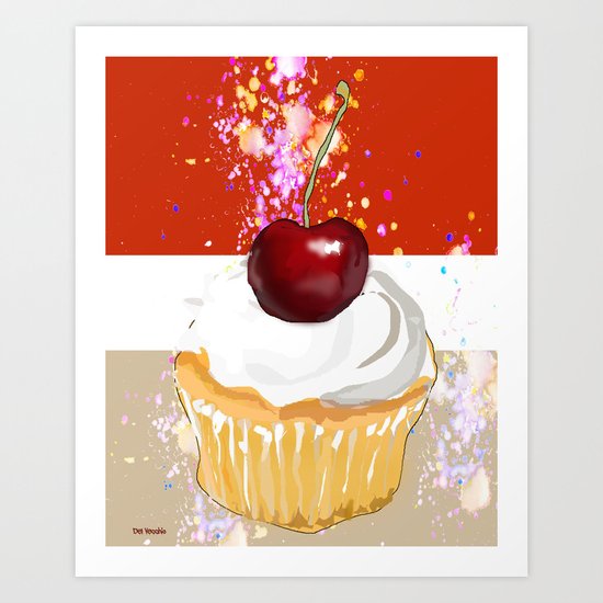 Cupcake-2 Art Print
