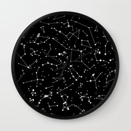 Star Constellations Wall Clock