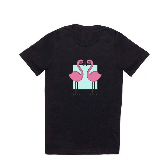 Flamingo's love T Shirt