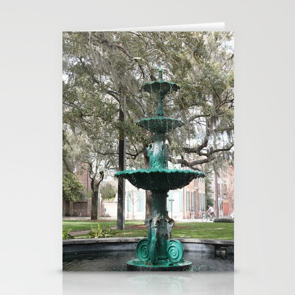 Savannah Fountain Stationery Cards