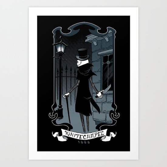 Jack the Ripper Art Print