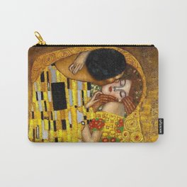 The Kiss Painting Gustav Klimt Carry-All Pouch