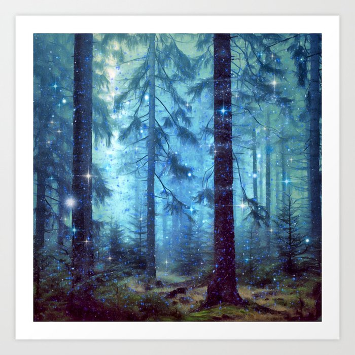 Magical Forest Art Print