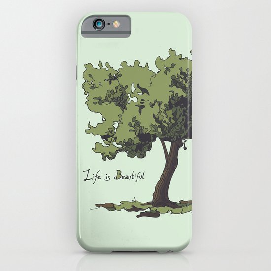 Life is Beautiful Olive Tree iPhone & iPod Case