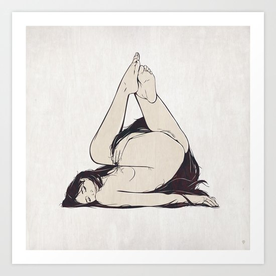 My Simple Figures: The Triangle Art Print
