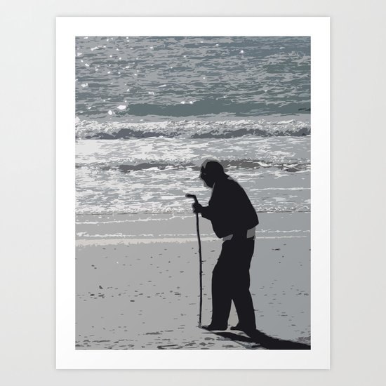 Old Man And The Sea Art Print