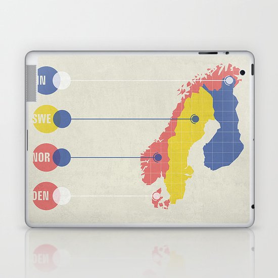 The Scando Laptop & iPad Skin
