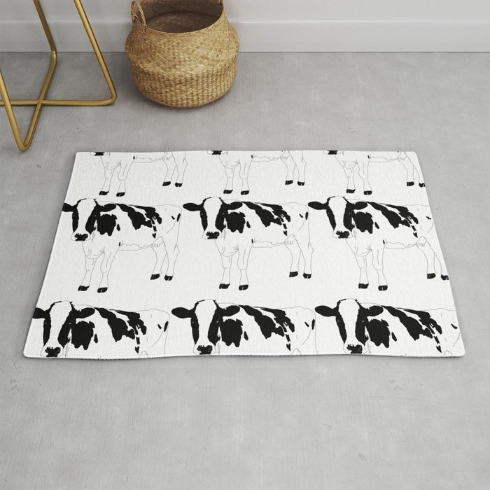 Cow Pattern Rug