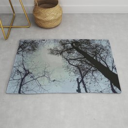 Sky and tree 4 Area & Throw Rug