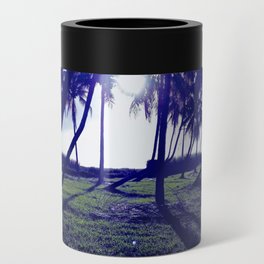 Blue Trees Blue Sun Can Cooler